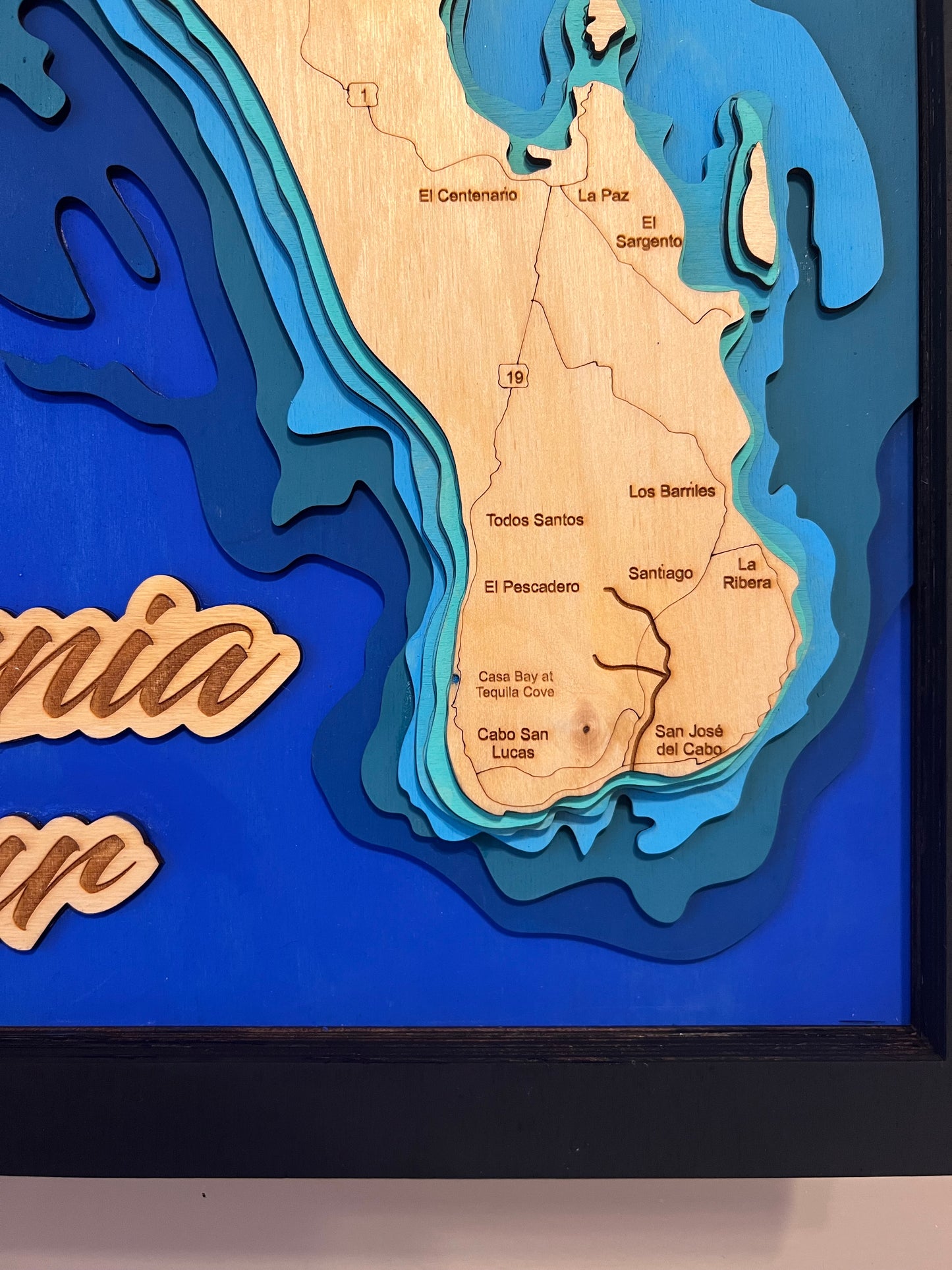 Baja California Surf Layered Map