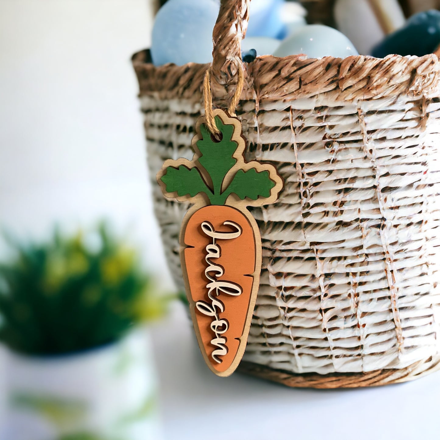 Carrot Name Tag