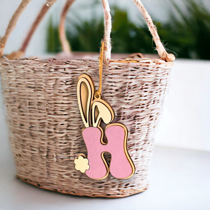 Easter Bunny Letter Tag