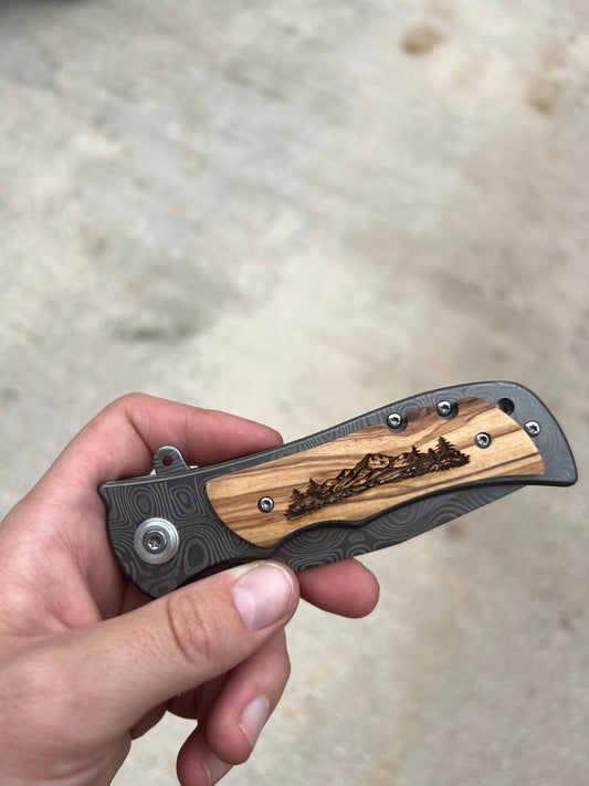 Custom Engraved Knife