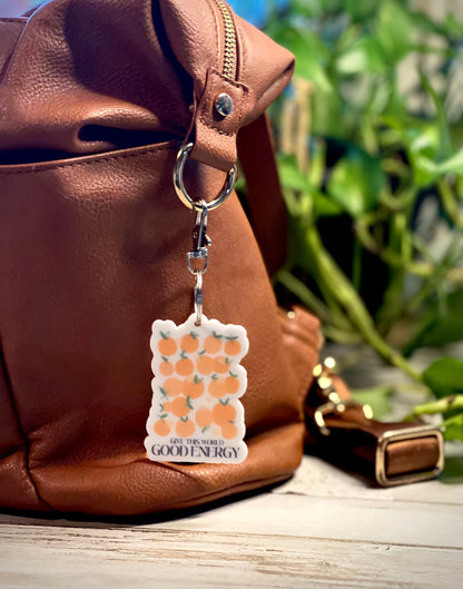 Inspirational Flower Keychains