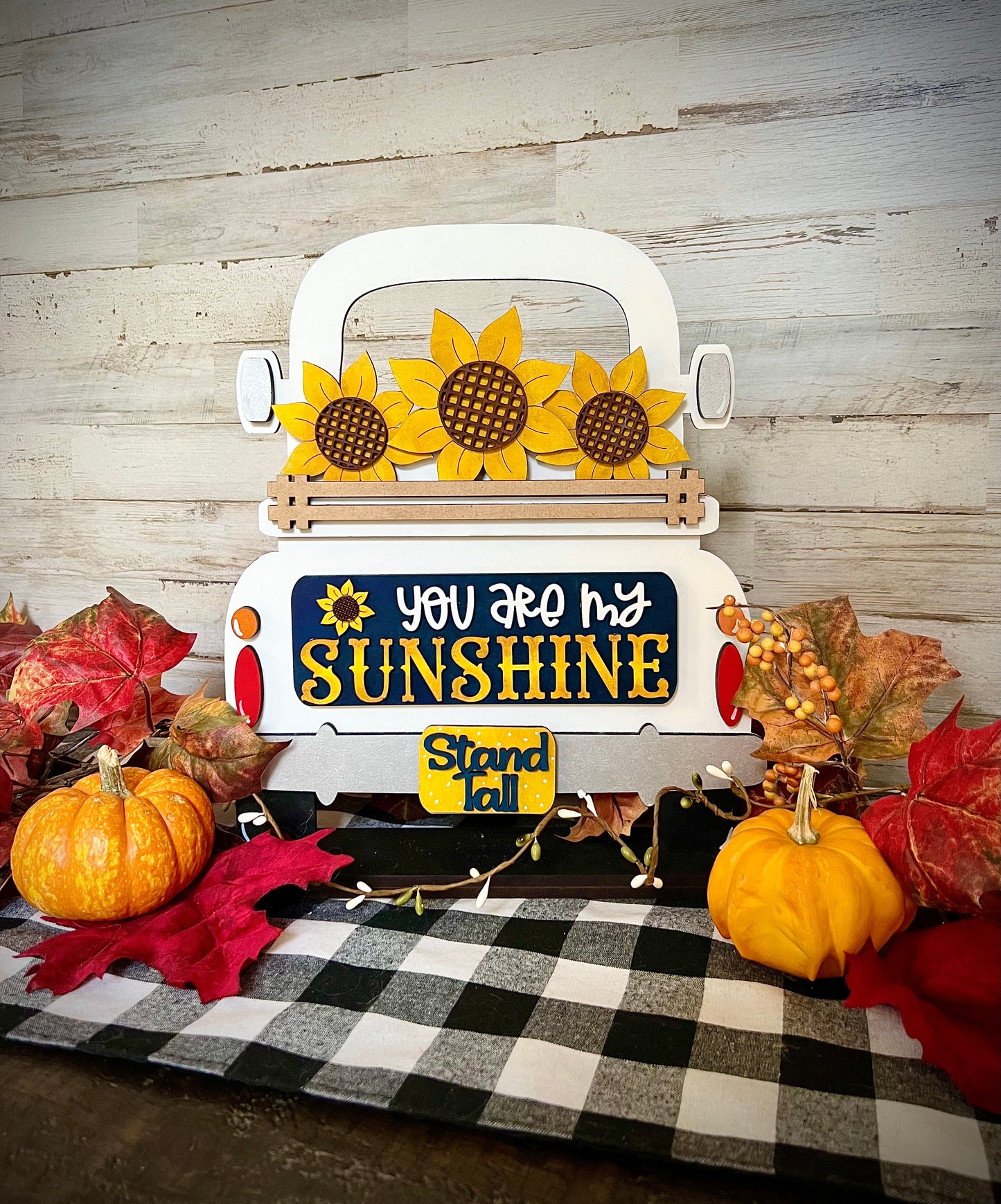 Sunflower Truck Insert