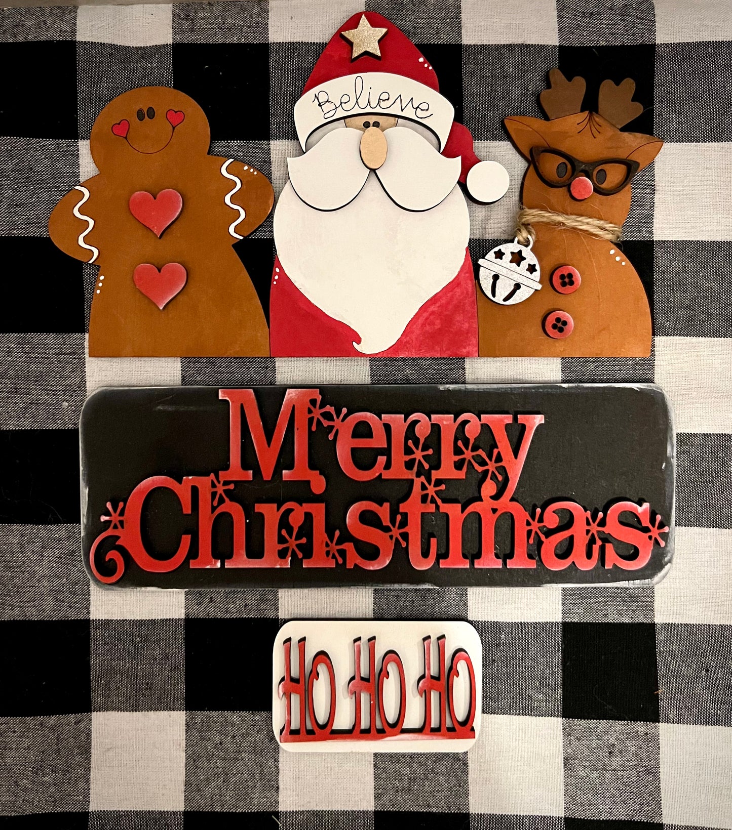 Merry Christmas Truck Insert